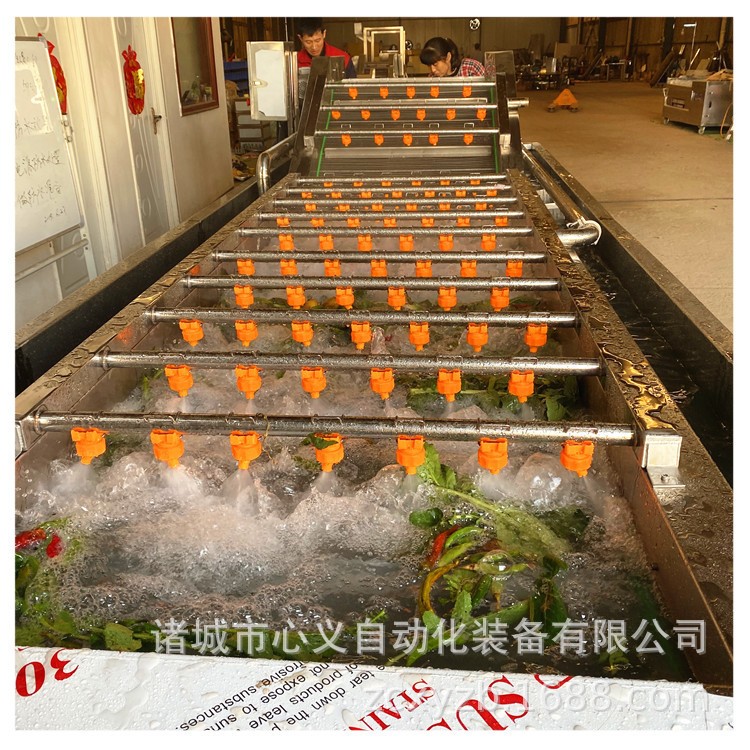 厂家酱菜气泡脱盐设备 全自动榨菜脱盐机 酱菜气泡清洗机