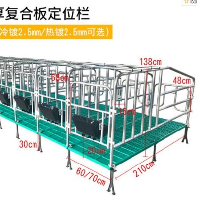 定制 母猪限位栏 加厚定位栏 养猪场育肥舍圈栏